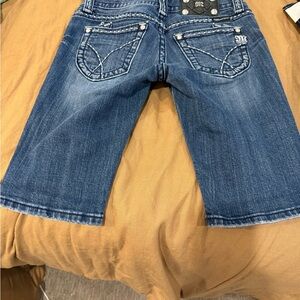 Miss Me Blue Cropped Women's Jeans